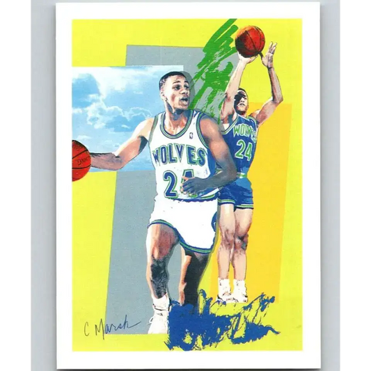 1990-91 Hoops #370 Pooh Richardson TC NM-MT Minnesota Timberwolves Basketball Card - Basketball Card Single