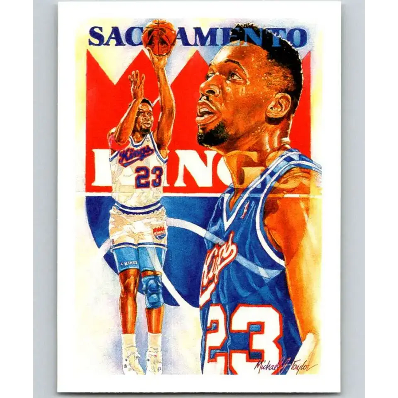 1990-91 Hoops #377 Wayman Tisdale TC NM-MT Sacramento Kings Basketball Card - Basketball Card Single
