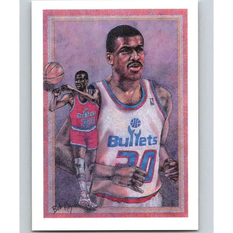 1990-91 Hoops #381 Bernard King TC NM-MT Washington Bullets Basketball Card - Basketball Card Single