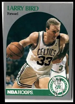 1990-91 Hoops #39 Larry Bird - Basketball Card Single