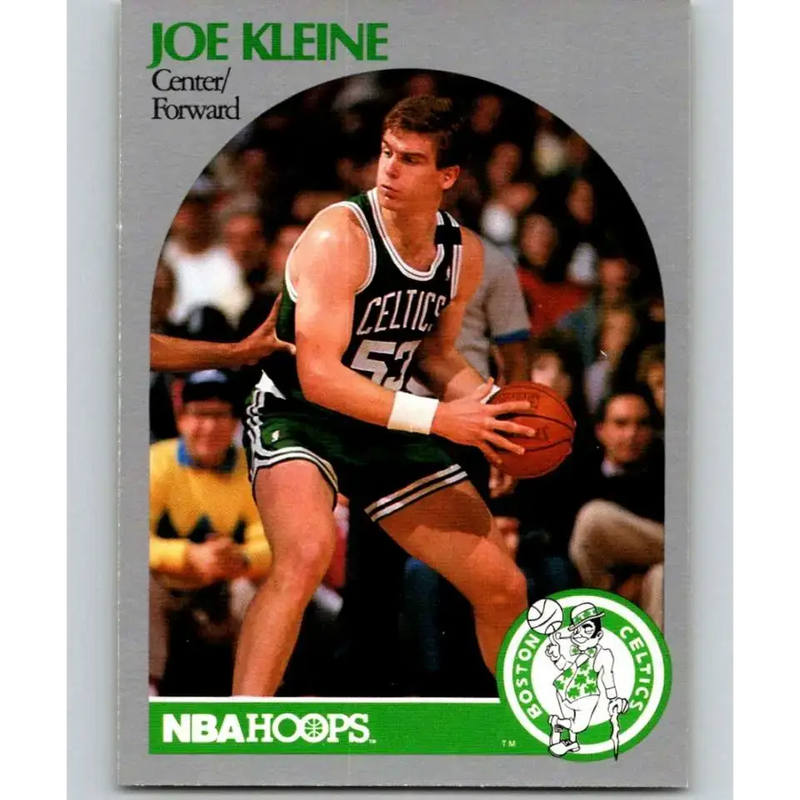 1990-91 Hoops #42 Joe Kleine NM-MT Boston Celtics Basketball Card - Basketball Card Single