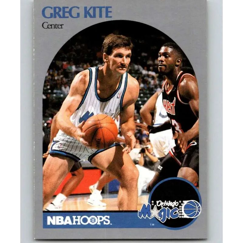 1990-91 Hoops #423 Greg Kite NM-MT Orlando Magic Basketball Card - Basketball Card Single
