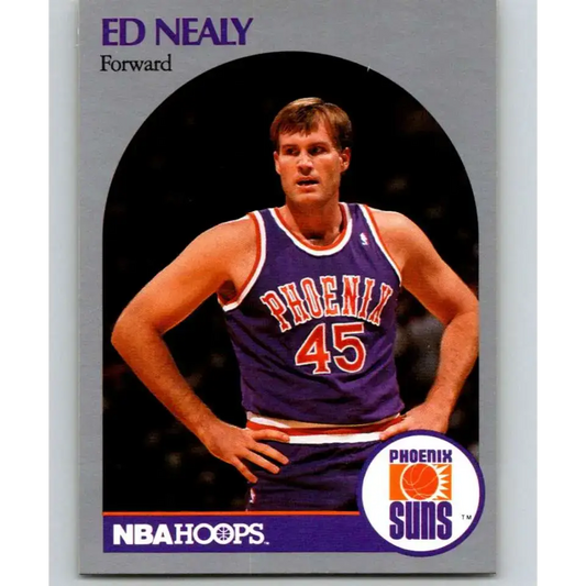 1990-91 Hoops #426 Ed Nealy NM-MT Phoenix Suns Basketball Card - Basketball Card Single