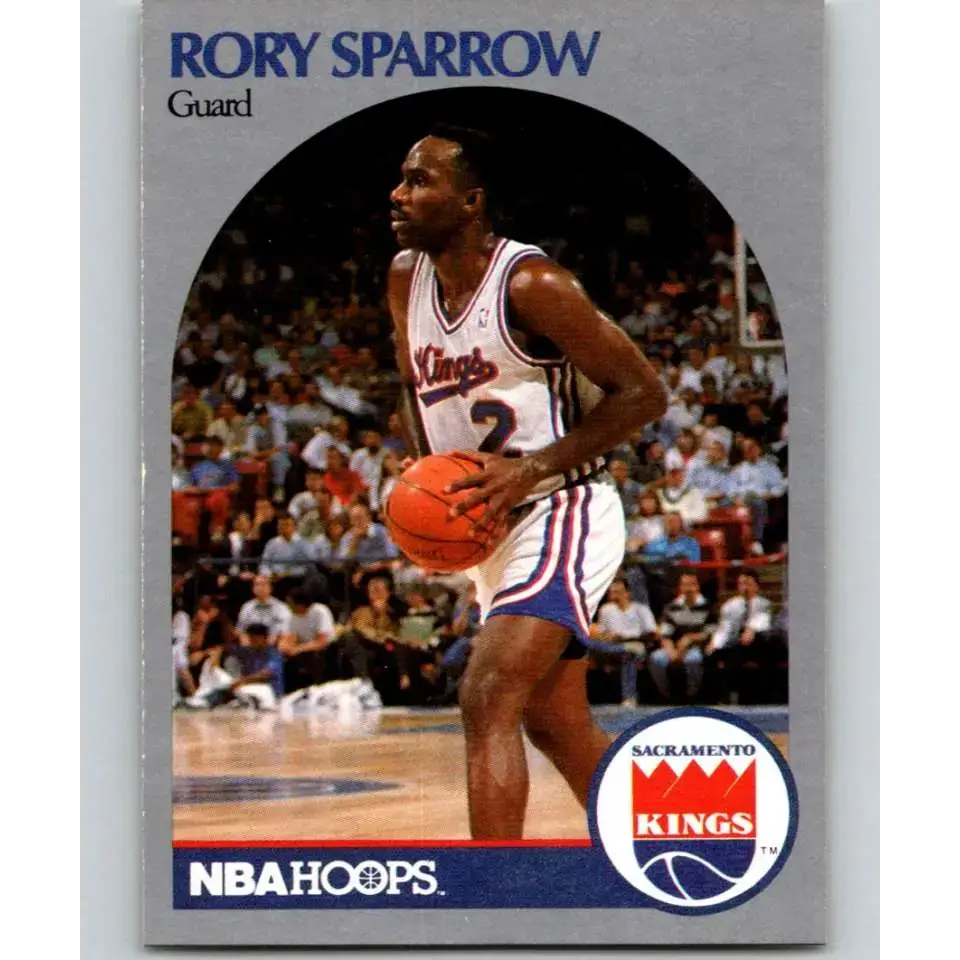 1990-91 Hoops #430 Rory Sparrow NM-MT Sacramento Kings Basketball Card - Basketball Card Single