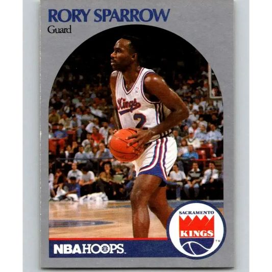 1990-91 Hoops #430 Rory Sparrow NM-MT Sacramento Kings Basketball Card - Basketball Card Single