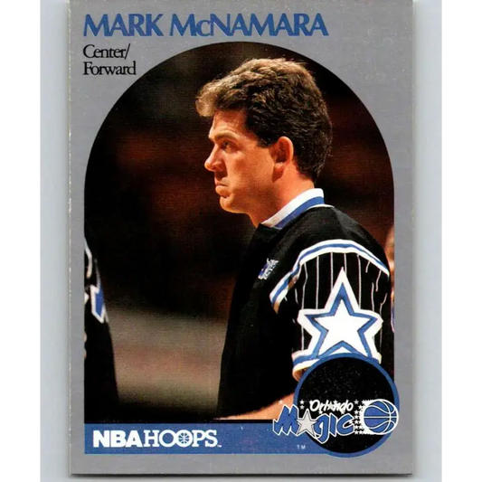 1990-91 Hoops #434 Mark McNamara NM-MT Orlando Magic Basketball Card - Basketball Card Single