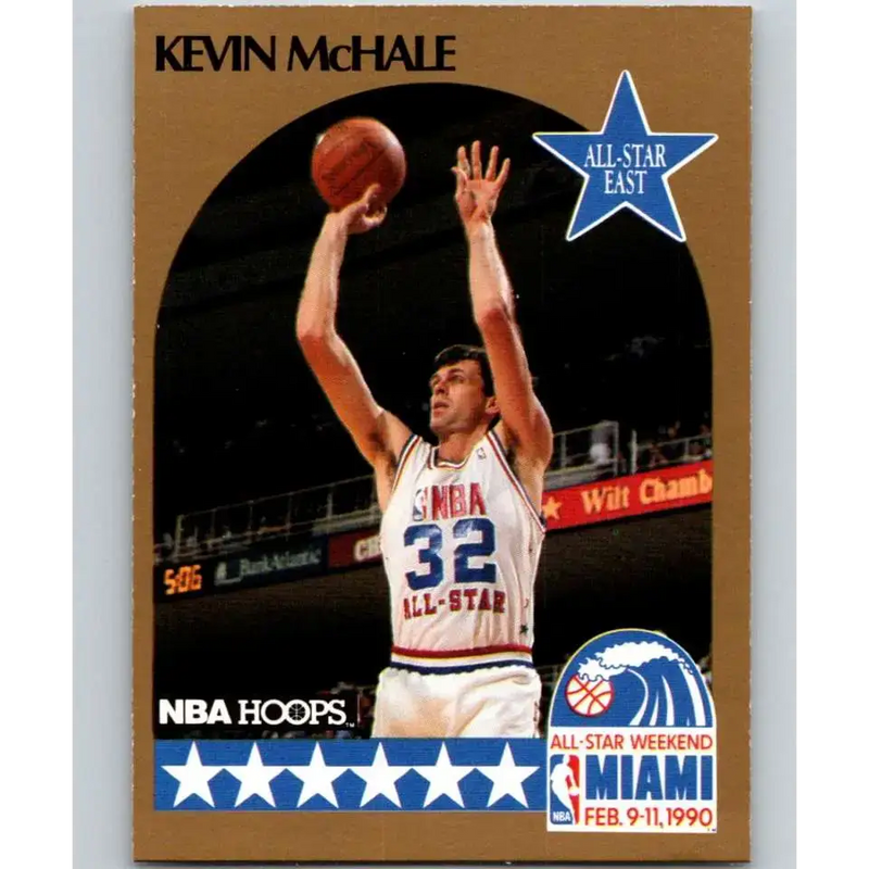 1990-91 Hoops #6 Kevin McHale AS NM-MT SP Boston Celtics Basketball Card - Basketball Card Single