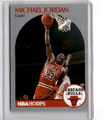 1990-91 Hoops #65 Michael Jordan - Basketball Card Single