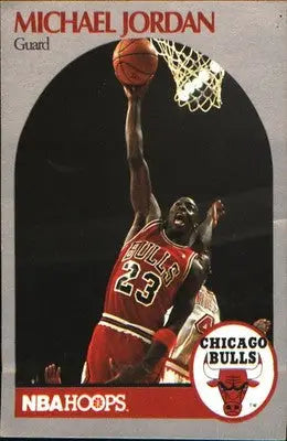 1990-91 Hoops #65 Michael Jordan - Basketball Card Single