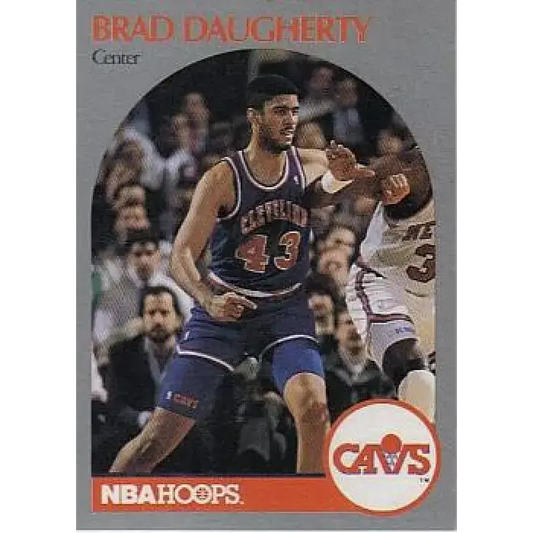 1990-91 Hoops #73 Brad Daugherty NM-MT Cleveland Cavaliers Basketball Card - Basketball Card Single