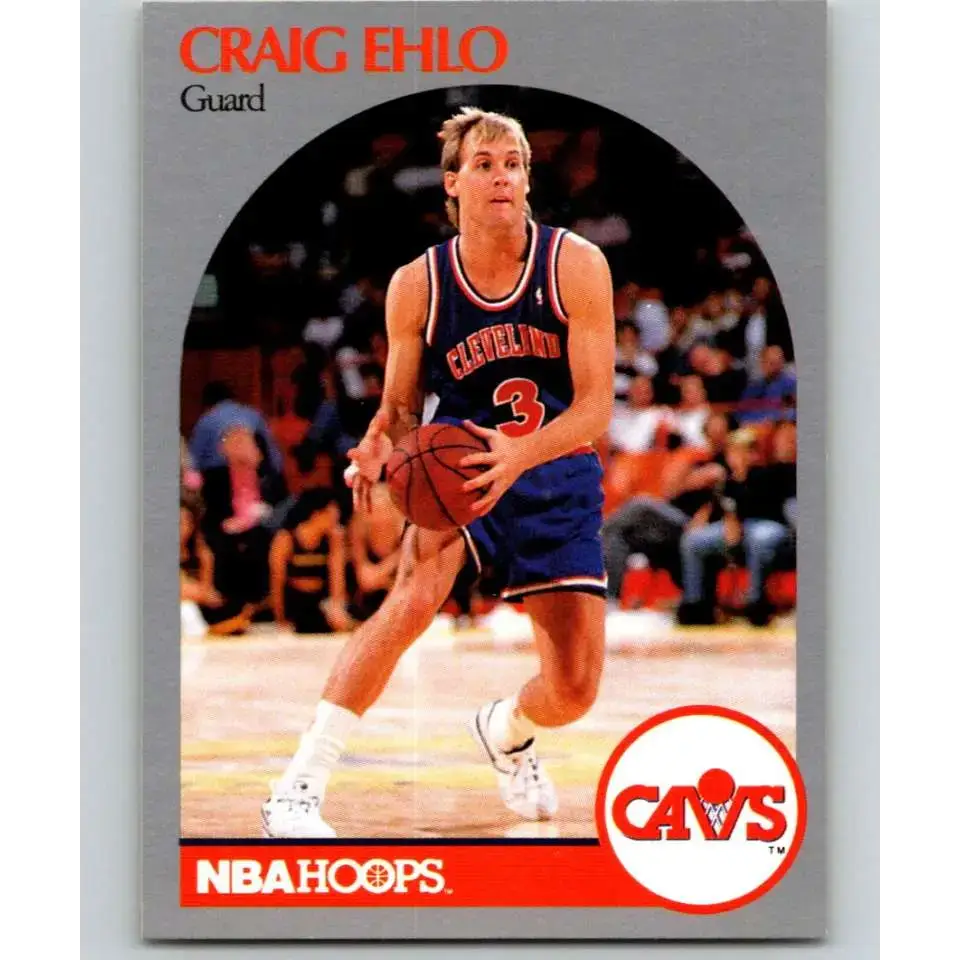 1990-91 Hoops #74 Craig Ehlo NM-MT Cleveland Cavaliers Basketball Card - Basketball Card Single