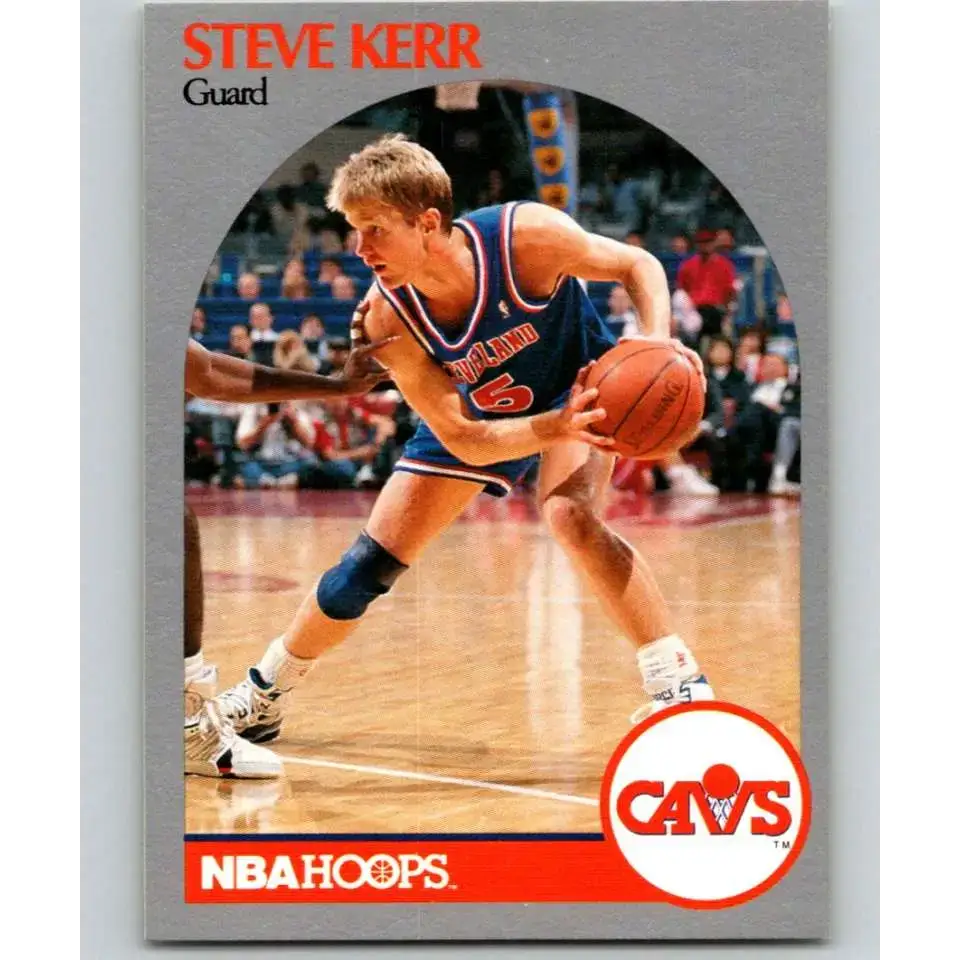 1990-91 Hoops #75 Steve Kerr NM-MT Cleveland Cavaliers Basketball Card - Basketball Card Single