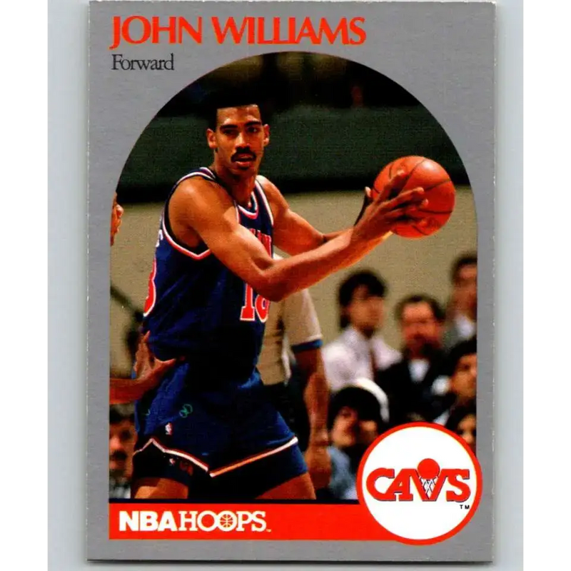 1990-91 Hoops #80 Hot Rod Williams NM-MT Cleveland Cavaliers Basketball Card - Basketball Card Single