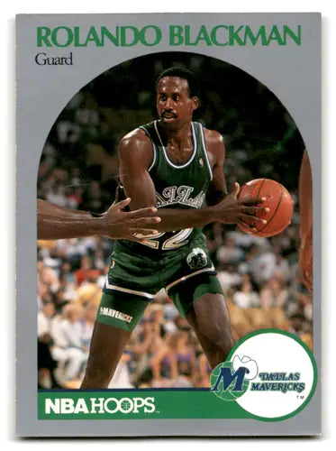 1990-91 Hoops #82 Rolando Blackman EX/NM Mavericks ID:82109 - Basketball Card Single