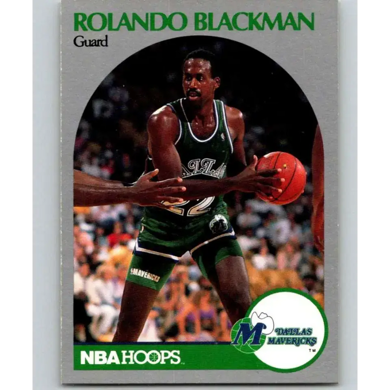 1990-91 Hoops #82 Rolando Blackman NM-MT Dallas Mavericks Basketball Card - Basketball Card Single