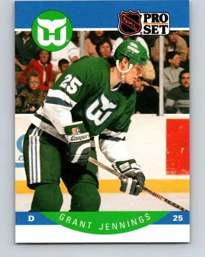 1990-91 Pro Set #106 Grant Jennings NM-MT Whalers - Hockey Card Single