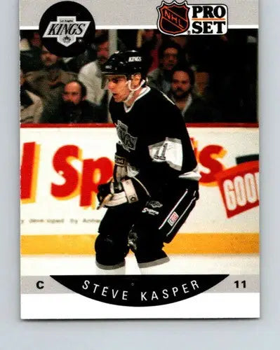 1990-91 Pro Set #120 Steve Kasper NM-MT Kings - Hockey Card Single