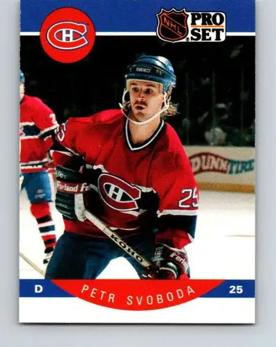 1990-91 Pro Set #161 Petr Svoboda NM-MT Canadiens - Hockey Card Single