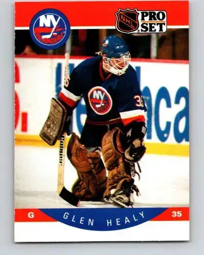 1990-91 Pro Set #183 Glenn Healy NM-MT RC Rookie NY Islanders - Hockey Card Single