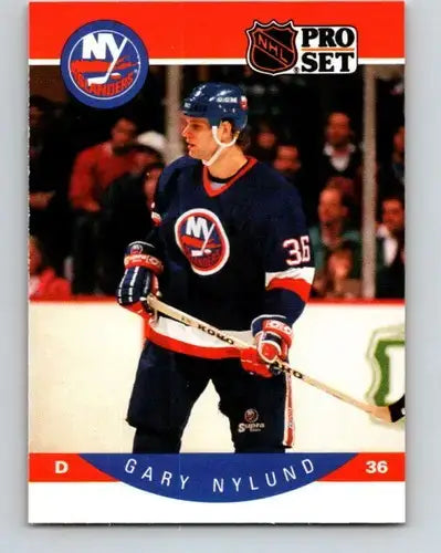 1990-91 Pro Set #190 Gary Nylund NM-MT NY Islanders - Hockey Card Single