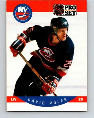 1990-91 Pro Set #193 David Volek NM-MT NY Islanders - Hockey Card Single
