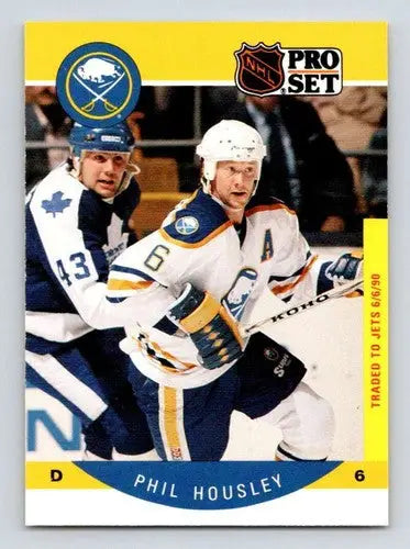 1990-91 Pro Set #21B Phil Housley NM-MT Sabres COR - Hockey Card Single