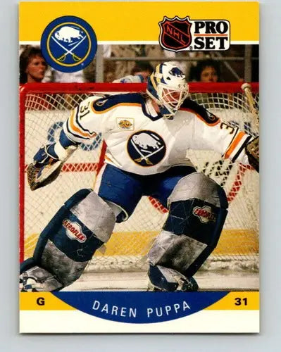 1990-91 Pro Set #27 Daren Puppa NM-MT Sabres - Hockey Card Single