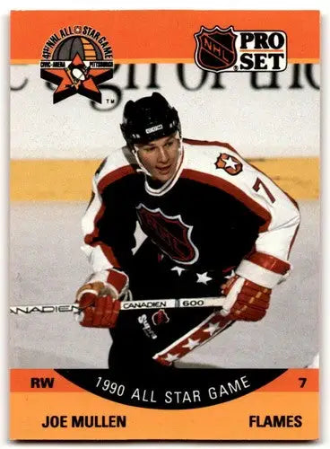 1990-91 Pro Set #343 Joe Mullen NM Near Mint AS ID:43185 - Hockey Card Single