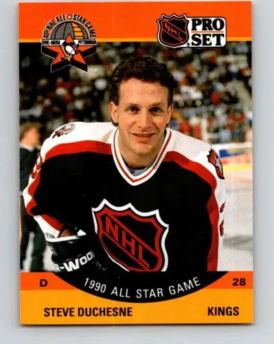 1990-91 Pro Set #350 Steve Duchesne NM-MT Kings AS ID:43192 - Hockey Card Single