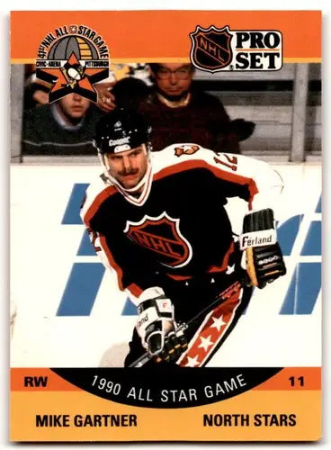 1990-91 Pro Set #351 Mike Gartner NM Near Mint AS ID:43193 - Hockey Card Single