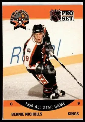 1990-91 Pro Set #352 Bernie Nicholls - Hockey Card Single