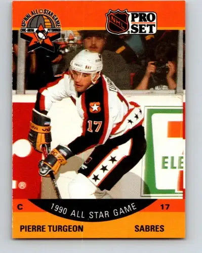 1990-91 Pro Set #366 Pierre Turgeon NM-MT Sabres AS ID:43208 - Hockey Card Single