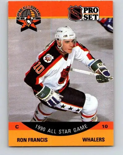 1990-91 Pro Set #367 Ron Francis NM-MT Whalers AS ID:43209 - Hockey Card Single