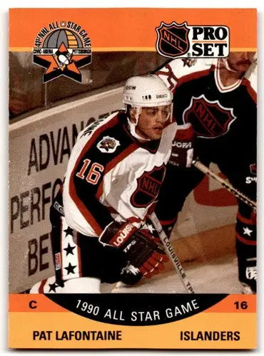 1990-91 Pro Set #372 Pat LaFontaine NM Near Mint Sabres AS ID:43214 - Hockey Card Single