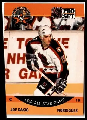 1990-91 Pro Set #375 Joe Sakic - Hockey Card Single