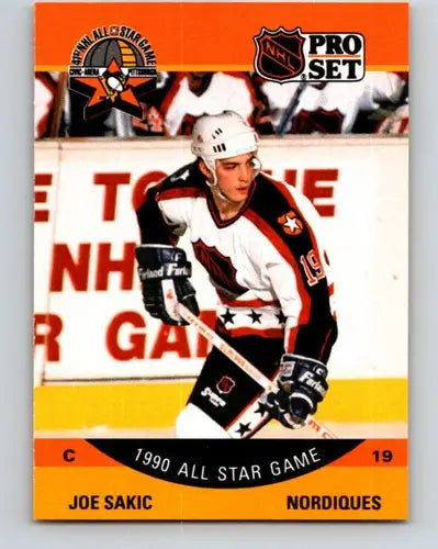 1990-91 Pro Set #375 Joe Sakic NM-MT AS ID:43217 - Hockey Card Single