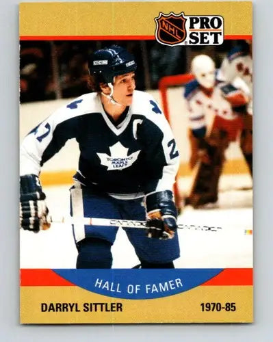 1990-91 Pro Set #404 Darryl Sittler NM-MT HOF ID:43245 - Hockey Card Single