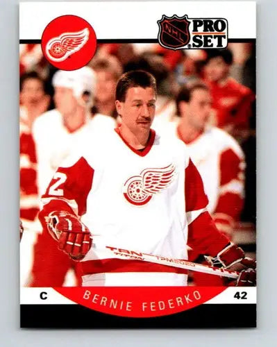 1990-91 Pro Set #70 Bernie Federko NM-MT Red Wings - Hockey Card Single