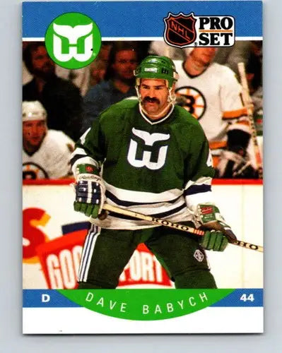 1990-91 Pro Set #99 Dave Babych NM-MT Whalers - Hockey Card Single