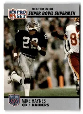 1990-91 Pro Set Super Bowl XXV Silver Anniversary #104 Mike Haynes - Football Card Single