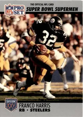 1990-91 Pro Set Super Bowl XXV Silver Anniversary #41 Franco Harris - Football Card Single