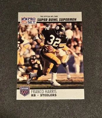 1990-91 Pro Set Super Bowl XXV Silver Anniversary #41 Franco Harris - Football Card Single