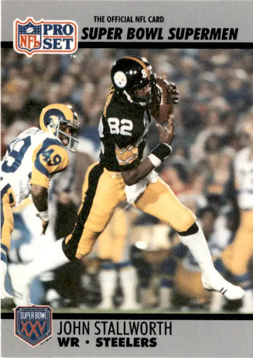 1990-91 Pro Set Super Bowl XXV Silver Anniversary #51 John Stallworth - Football Card Single