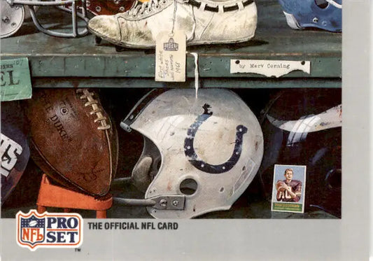 1990-91 Pro Set Super Bowl XXV Silver Anniversary #9 SB XXV Puzzle 9 - Football Card Single