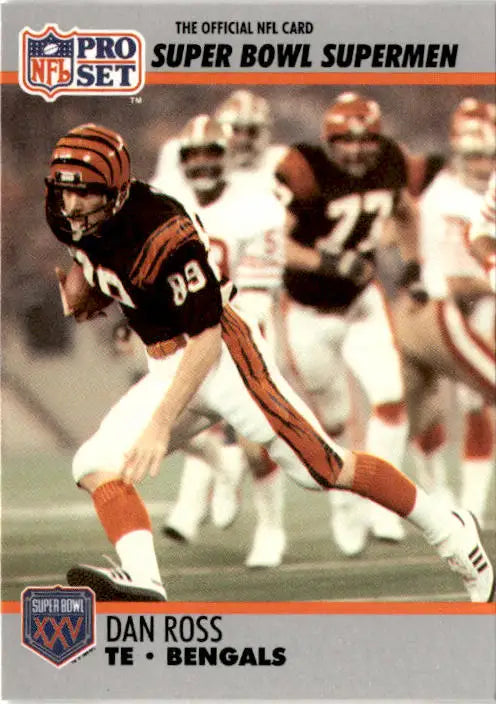 1990-91 Pro Set Super Bowl XXV Silver Anniversary Commemorative #55 Dan Ross