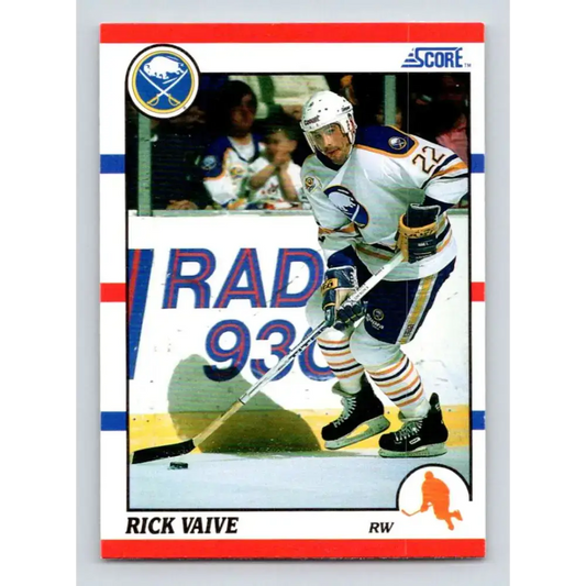 1990-91 Score #103 Rick Vaive NM-MT Buffalo Sabres Hockey Card