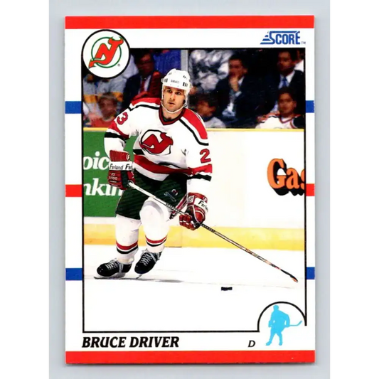 1990-91 Score #109 Bruce Driver NM-MT New Jersey Devils Hockey Card