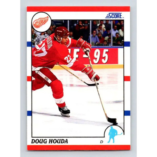 1990-91 Score #11 Doug Houda NM-MT RC Rookie Detroit Red Wings Hockey Card