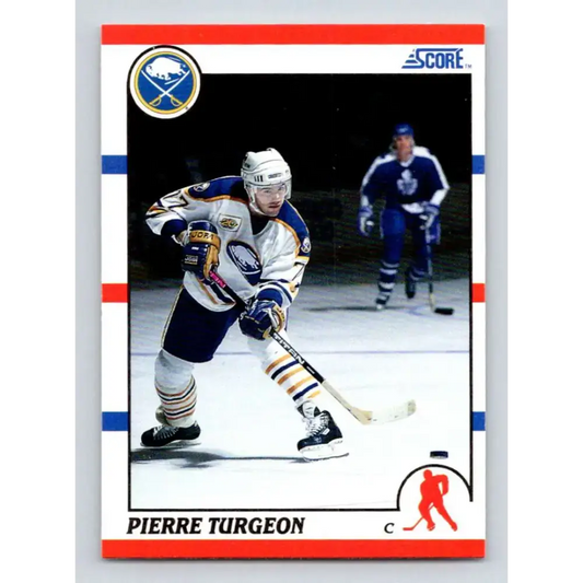 1990-91 Score #110 Pierre Turgeon NM-MT Buffalo Sabres Hockey Card
