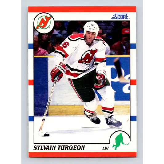 1990-91 Score #116 Sylvain Turgeon NM-MT New Jersey Devils Hockey Card